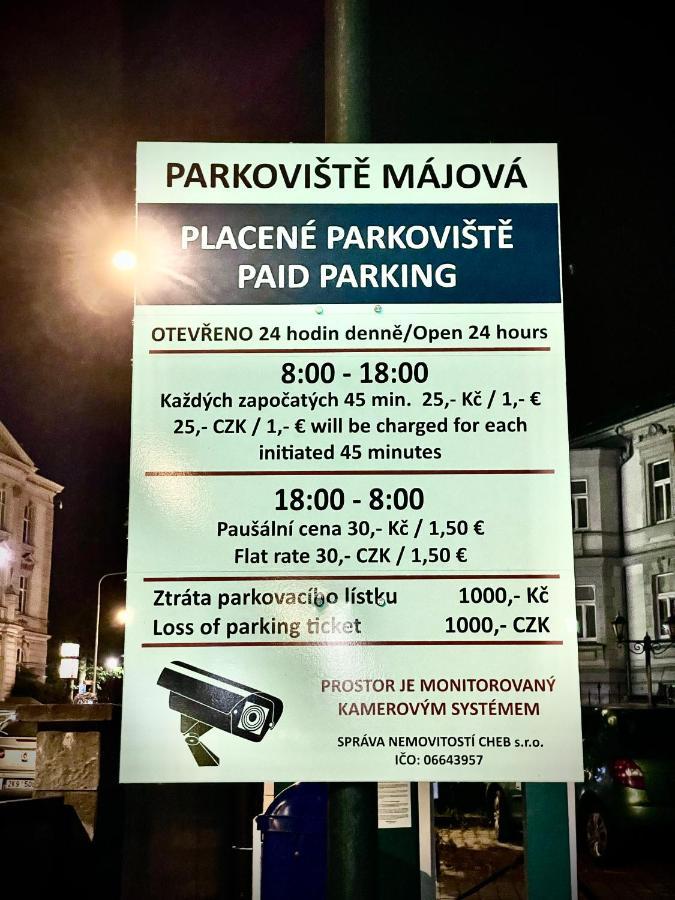 Pension Májovka Cheb Exterior foto